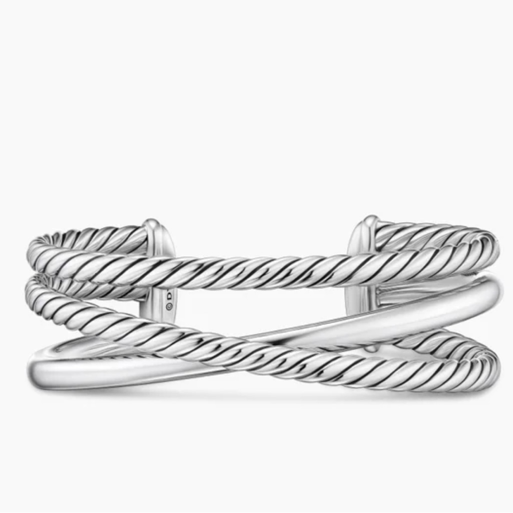 David Yurman Silver Twisted Bracelet